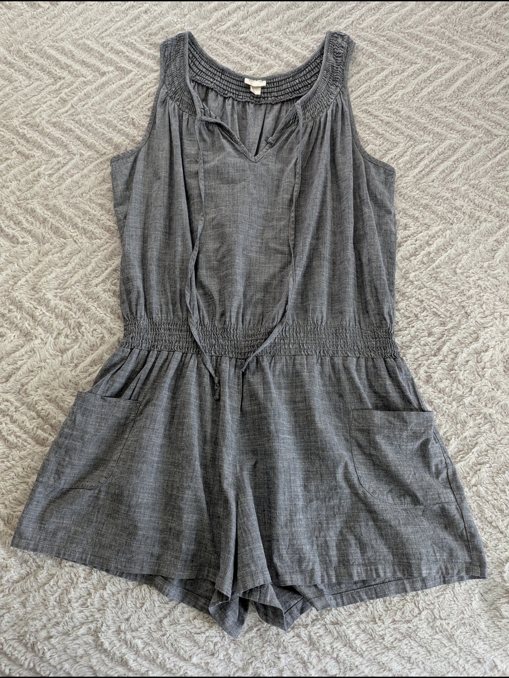 Mossimo Supply Co. Chambray Romper